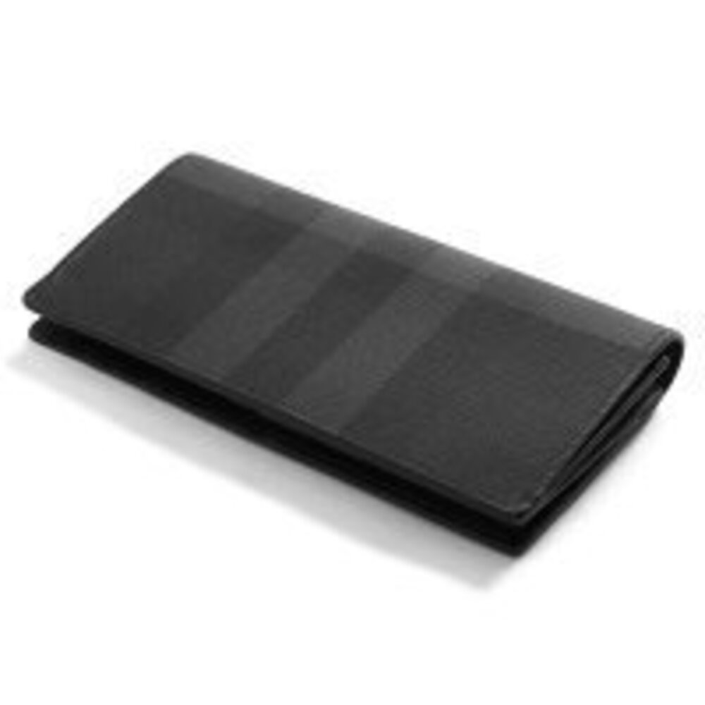 Burberry Long Black Black Cavendish Wallet Gray Check - Picture 5 of 5